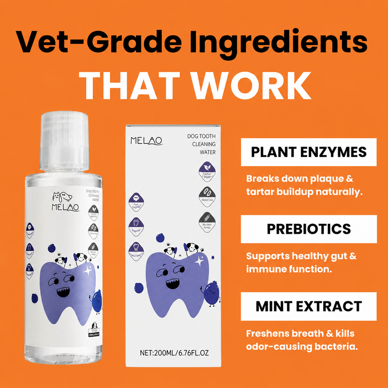 MelaoPaws™ Cat Dental Oral Solution